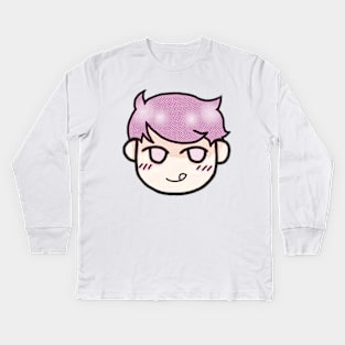 Purple Haze Kids Long Sleeve T-Shirt